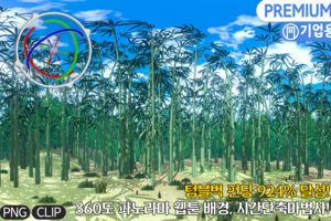 [기업용] [360도 파노라마] 숲 대나무ver.
